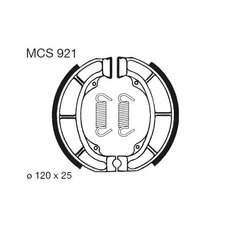 Brzdové čeľuste LUCAS MCS 921